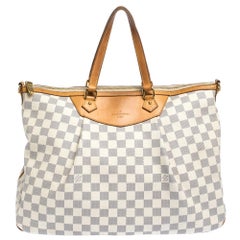 Louis Vuitton Damier Azur Canvas Siracusa GM Bag