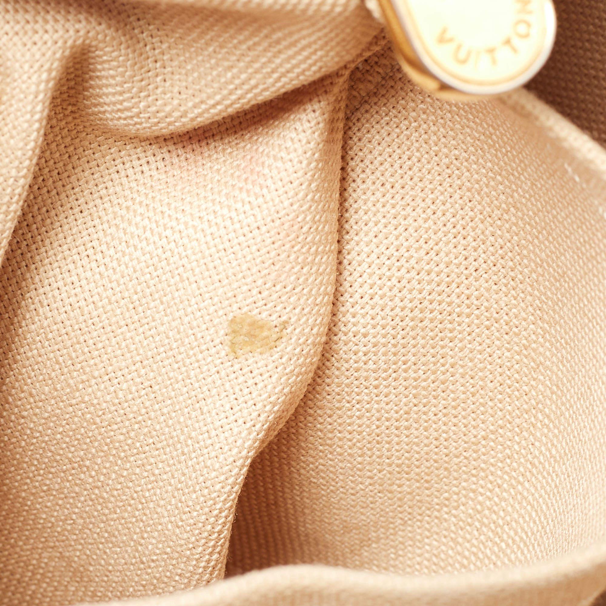 Louis Vuitton Damier Azur Canvas Siracusa PM Bag For Sale 10
