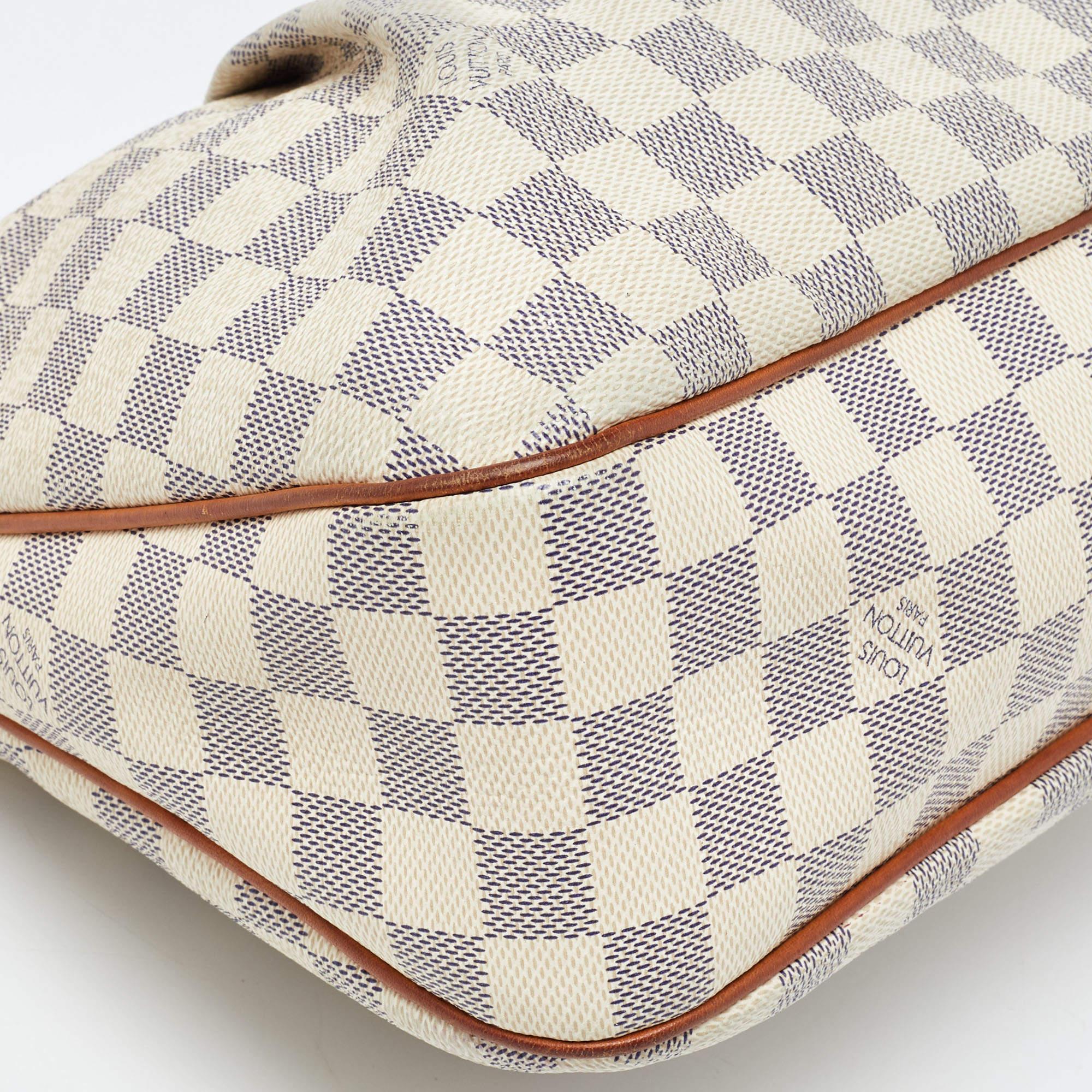 Louis Vuitton Damier Azur Canvas Siracusa PM Bag For Sale 11