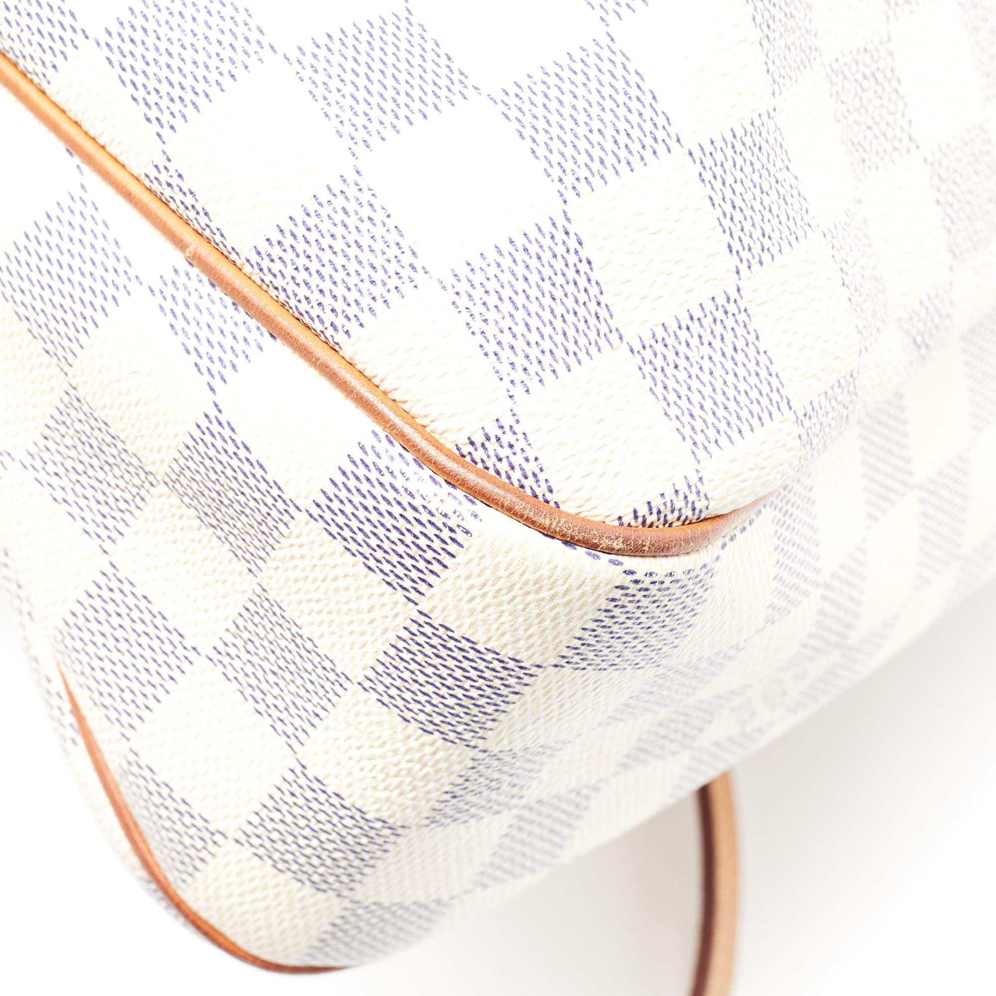 Louis Vuitton Damier Azur Canvas Siracusa PM Bag For Sale 3