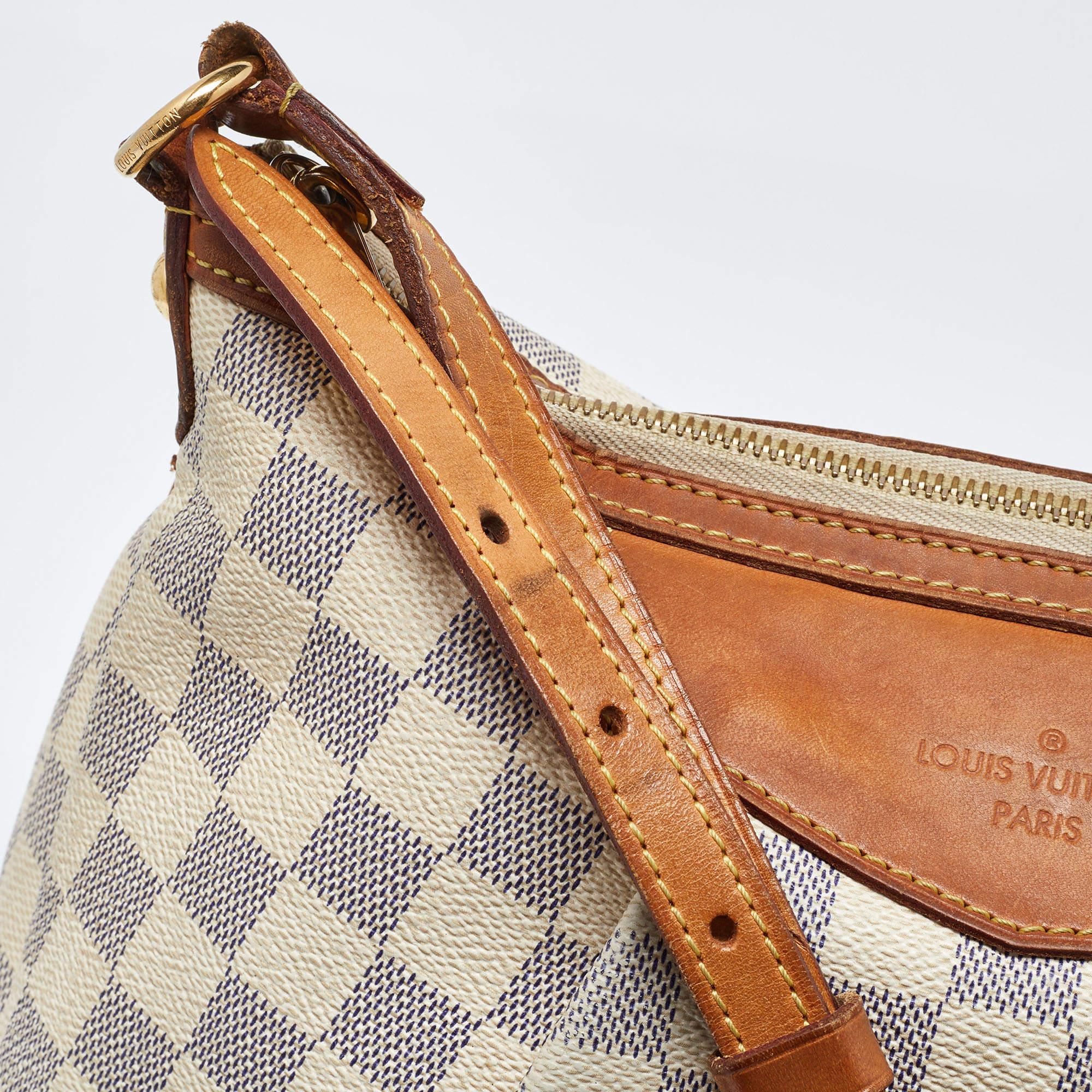 Louis Vuitton Damier Azur Canvas Siracusa PM Bag For Sale 5