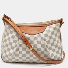 Vintage Louis Vuitton Damier Azur Canvas Siracusa PM Bag