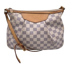 Louis Vuitton Damier Azur Canvas Siracusa PM Shoulder Bag