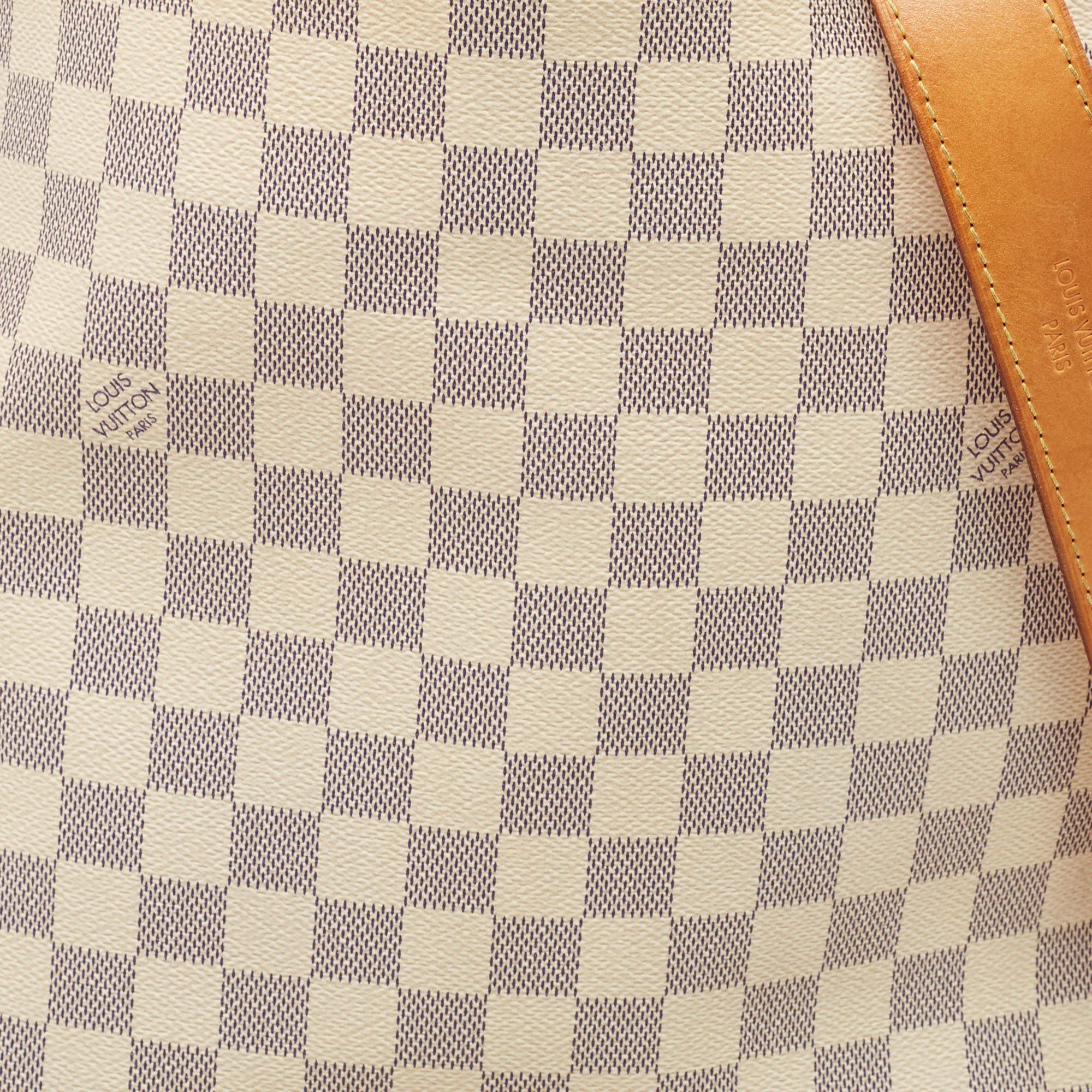 Louis Vuitton Damier Azur Canvas Soffi Bag 2