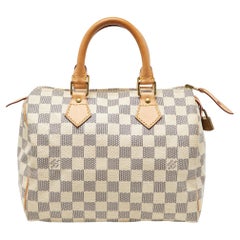 Louis Vuitton Damier Azur Canvas Speedy 25 Bag