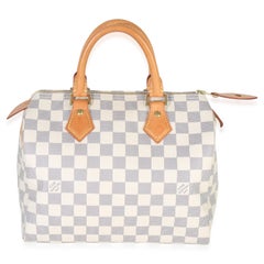 Louis Vuitton Damier Azur Canvas Speedy 25