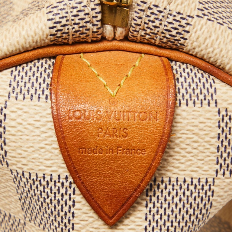 Louis Vuitton Speedy Bag Damier Azur Canvas 30 – Luxe Collective