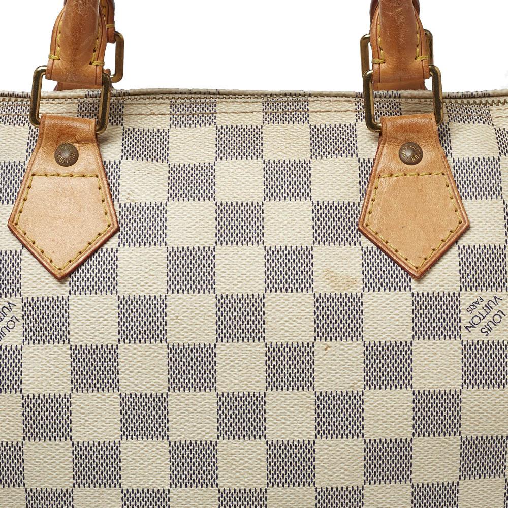 Louis Vuitton Damier Azur Canvas Speedy 30 Bag 1