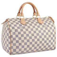 Louis Vuitton Damier Azur Canvas Speedy 30 Bag at 1stDibs  pictures of louis  vuitton purses, louis vuitton speedy 30 damier azur, louis vuitton speedy  35 azur