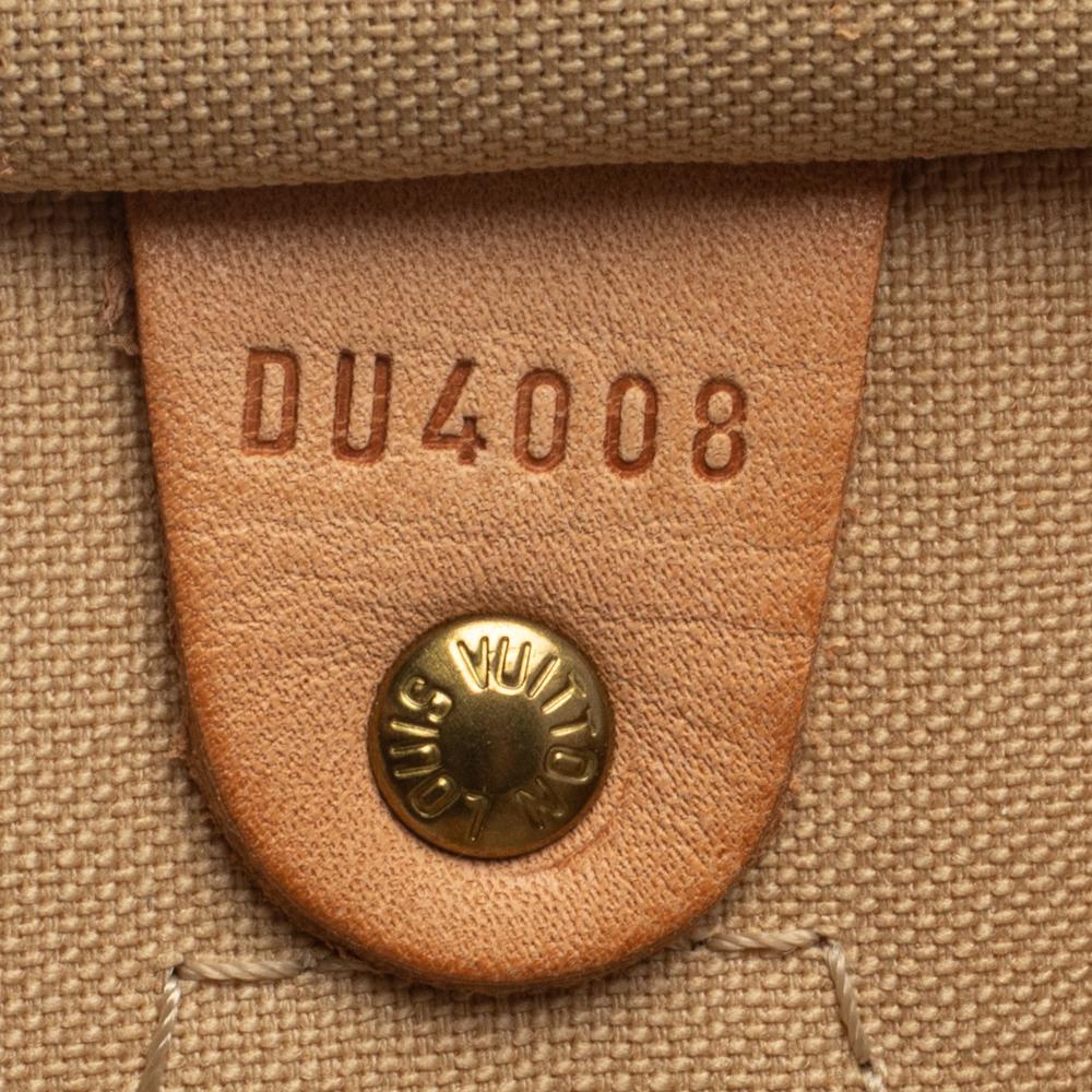 Louis Vuitton Damier Azur Canvas Speedy 35 Bag 2