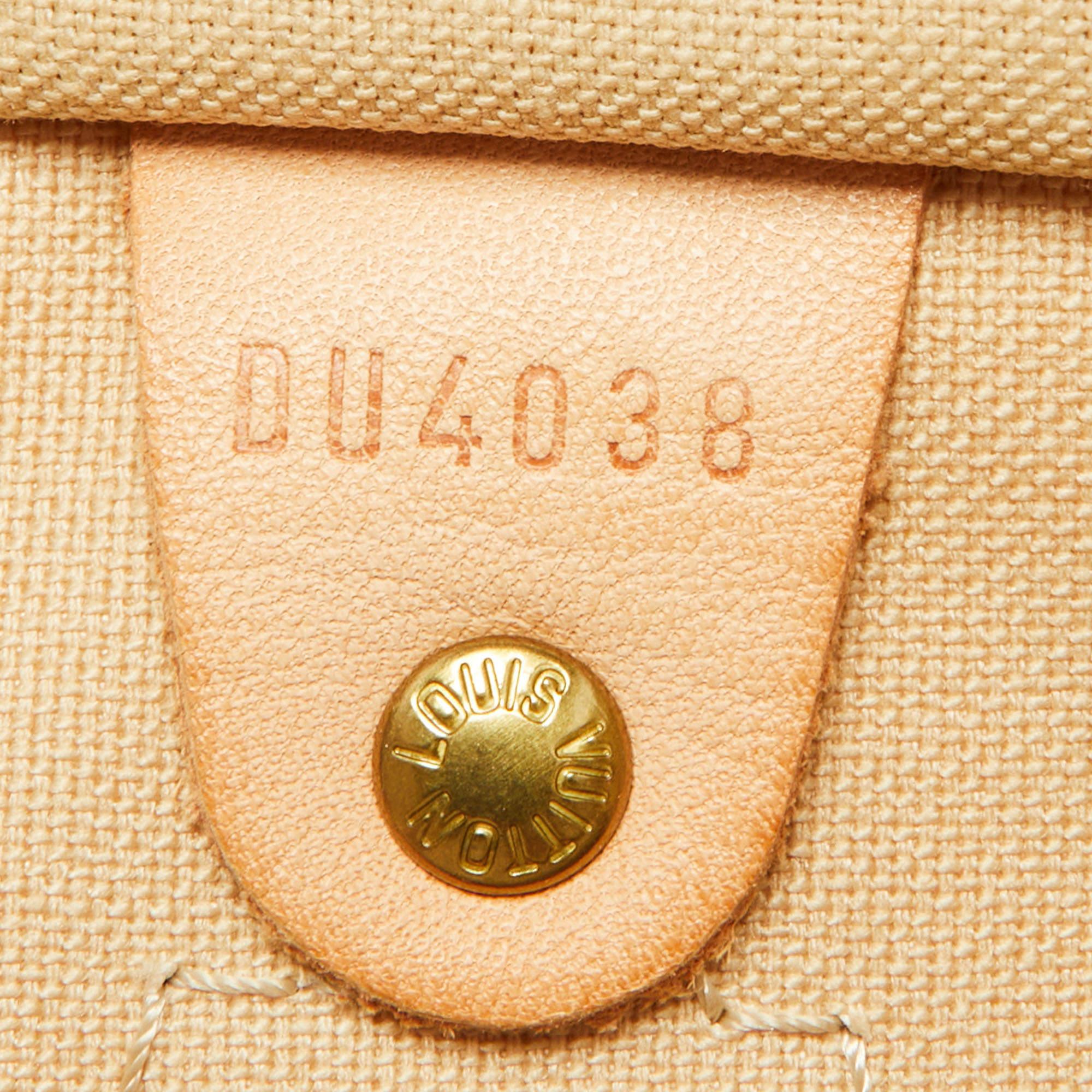 Louis Vuitton Damier Azur Canvas Speedy 35 Bag 7