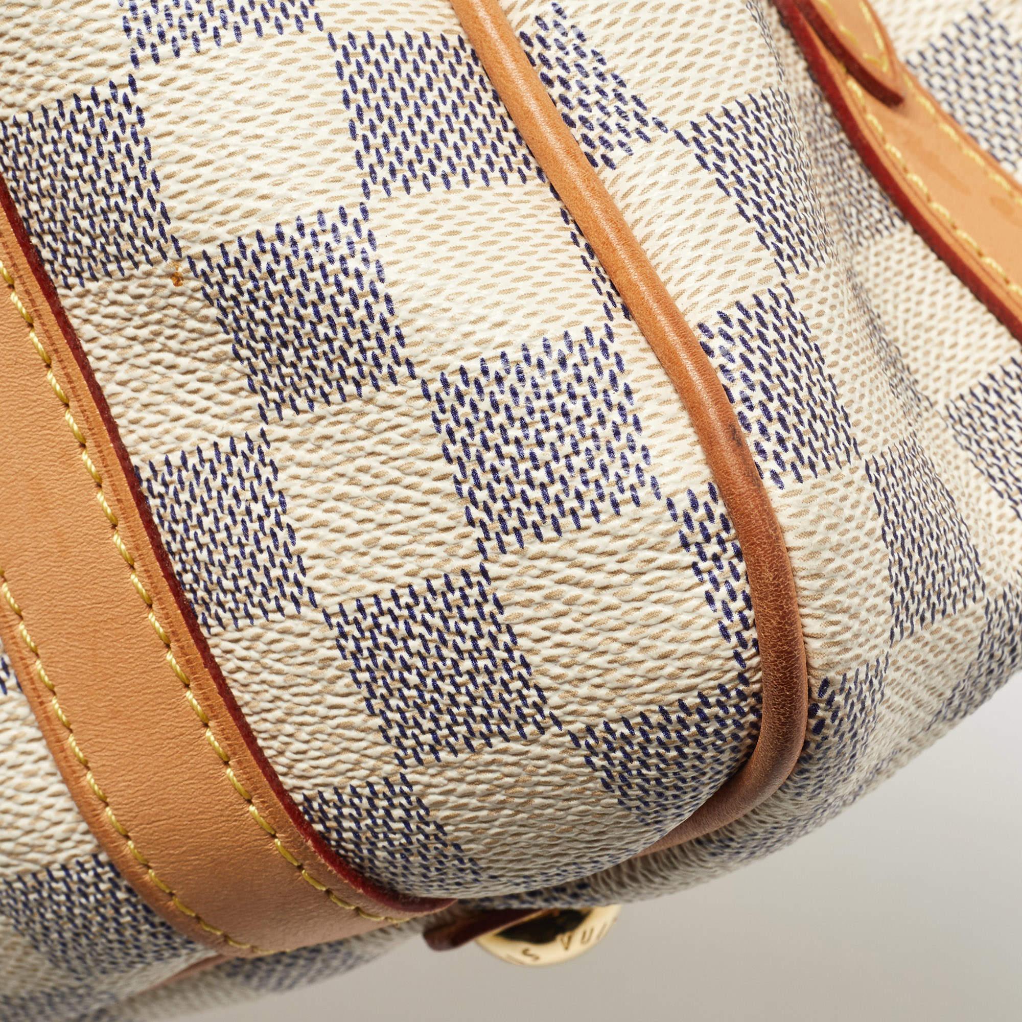 Louis Vuitton Damier Azur Canvas Stresa GM Bag For Sale 2