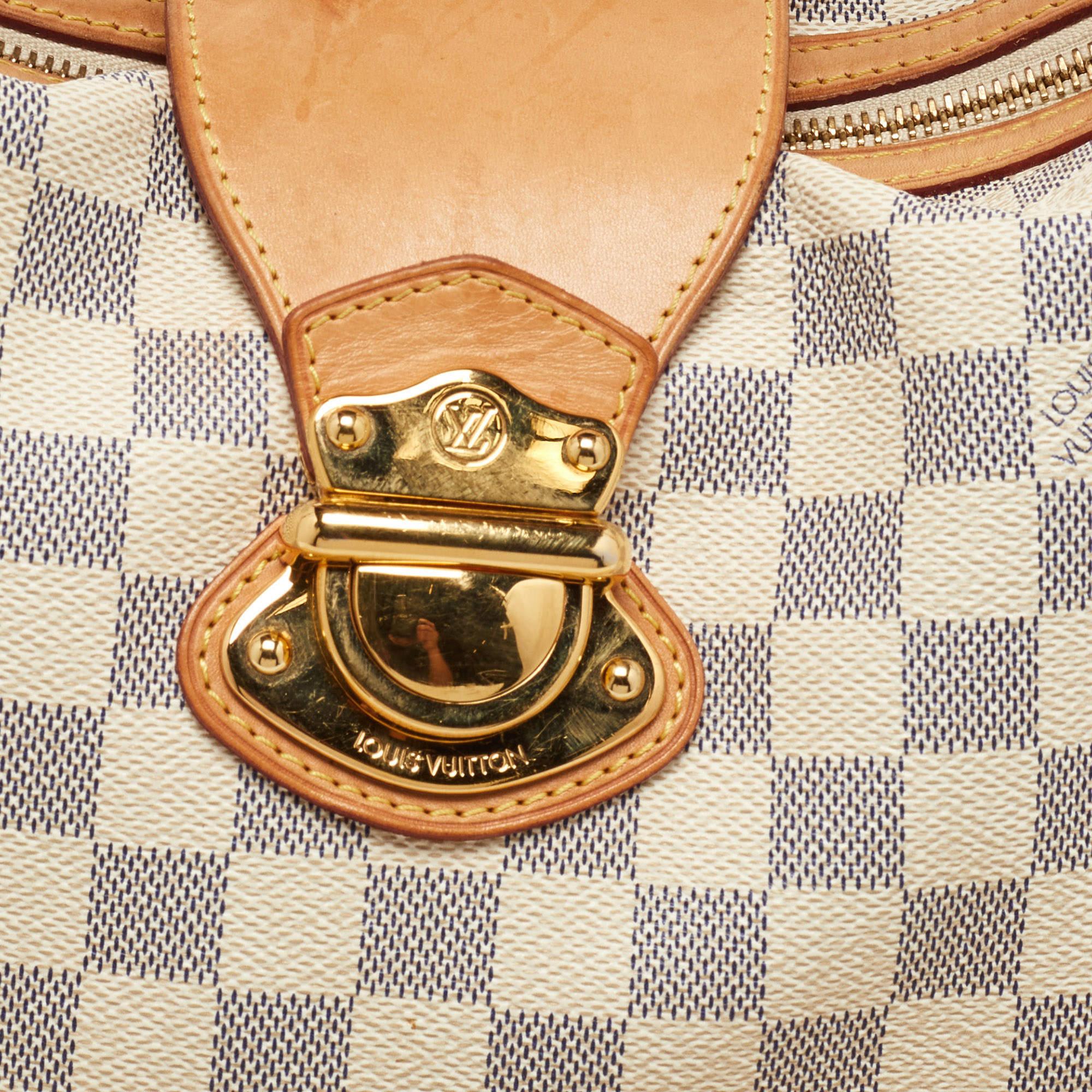Louis Vuitton Damier Azur Canvas Stresa GM Bag For Sale 3