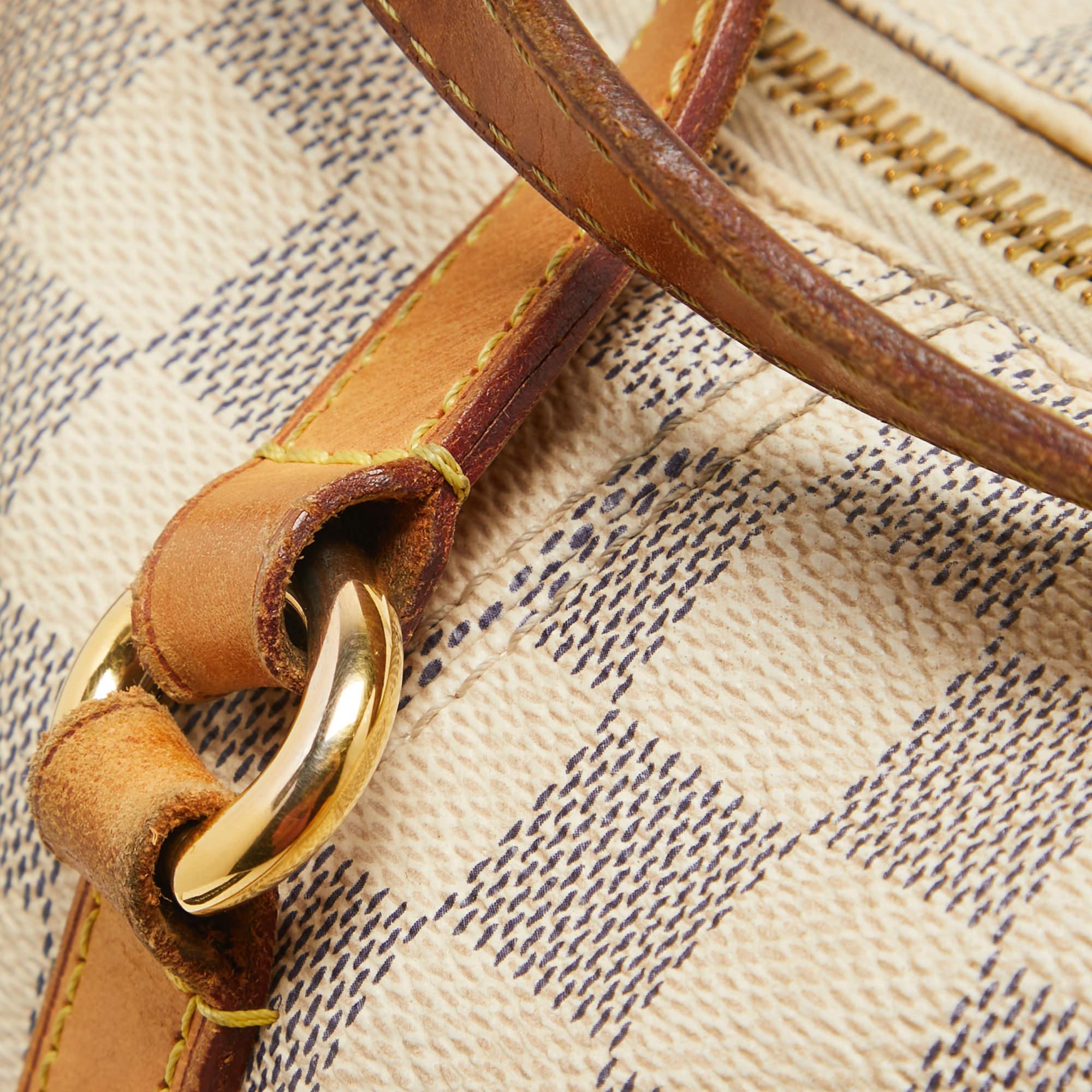 Louis Vuitton Damier Azur Canvas Totally MM Bag For Sale 11