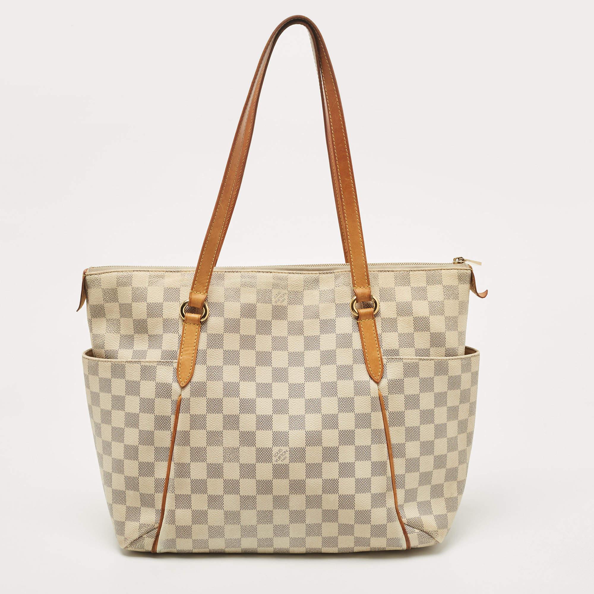 Louis Vuitton Damier Azur Artsy MM Tote Bag For Sale at 1stDibs