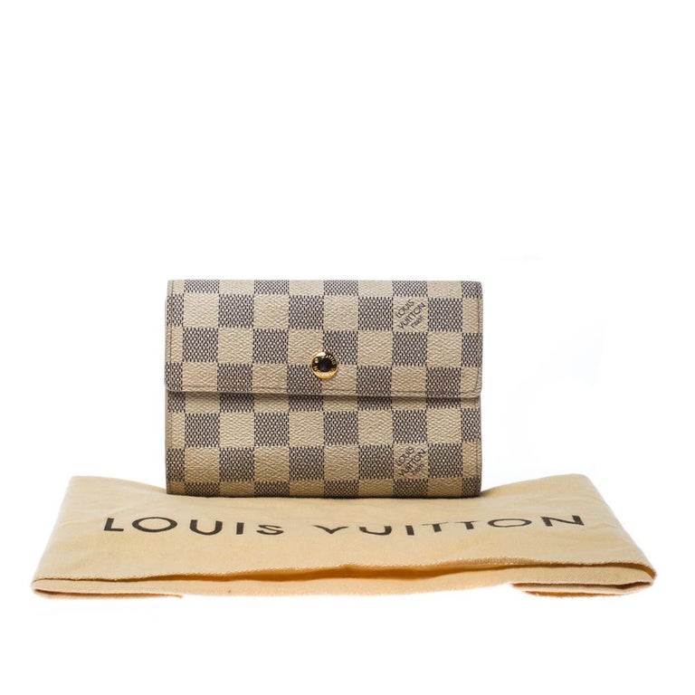 Louis Vuitton Damier Ebene Canvas Multiple Wallet at 1stDibs