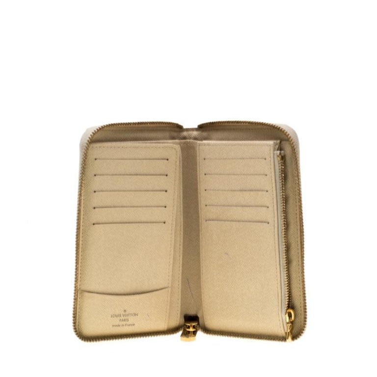 Louis Vuitton Damier Azur Canvas Zippy Compact Wallet For Sale at 1stdibs