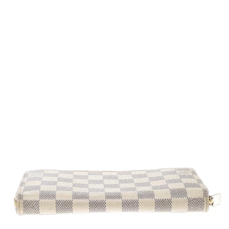 Louis Vuitton Damier Azur Canvas Zippy Wallet 1