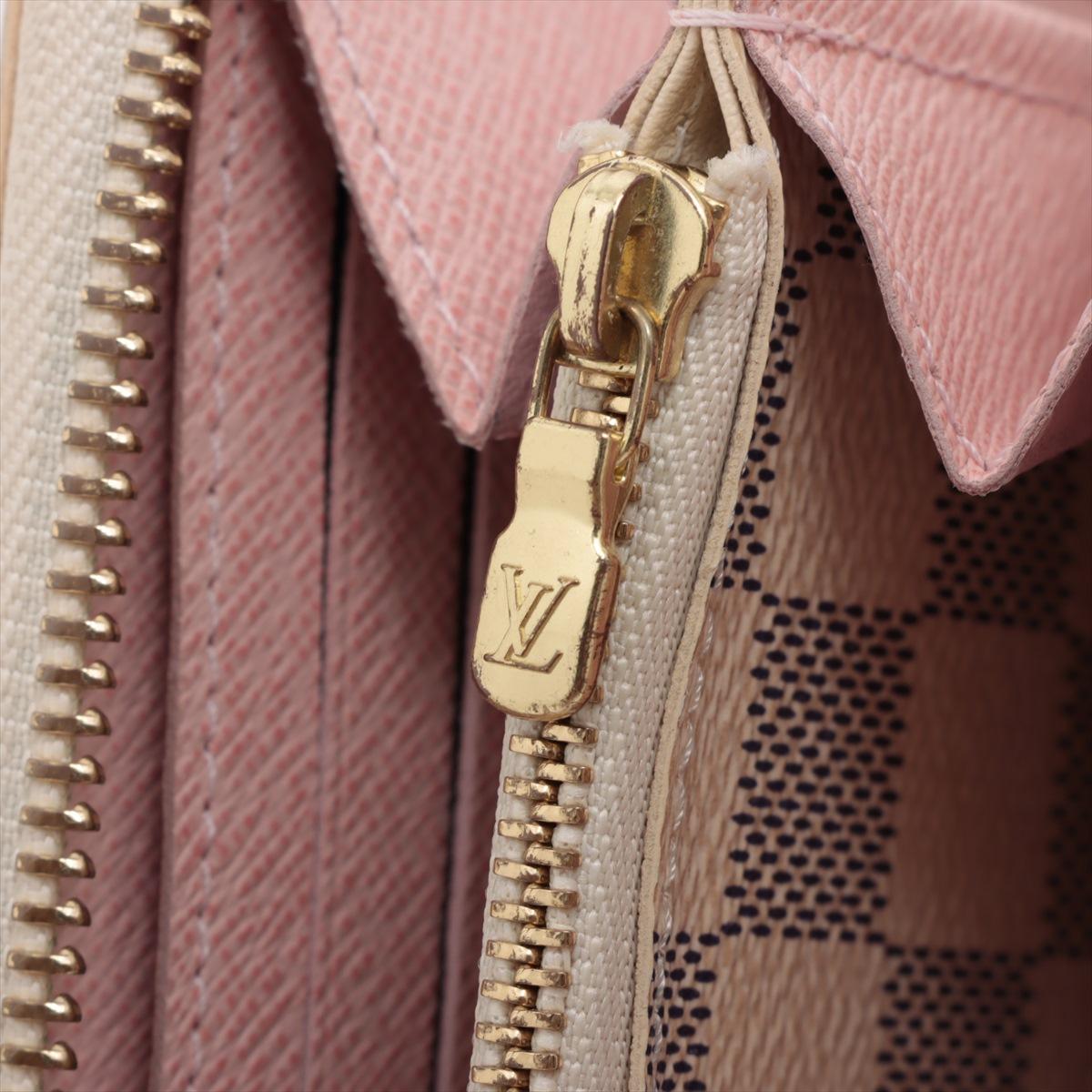 Louis Vuitton Damier Azur Clemence Rose Ballerine 6