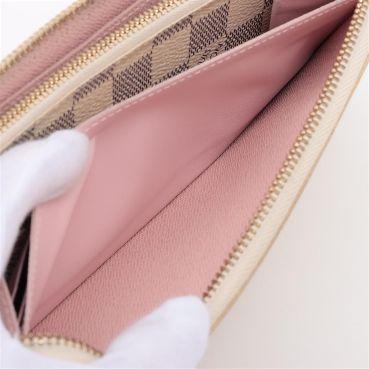 Louis Vuitton Damier Azur Clemence Rose Ballerine 3