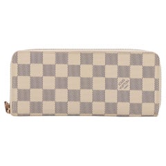 Louis Vuitton Damier Azur Clemence Rose Ballerine