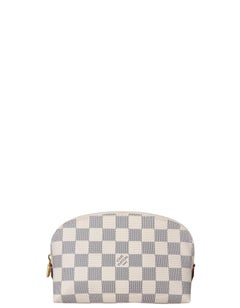 Louis Vuitton Damier Azur Cosmetic Pouch Bag