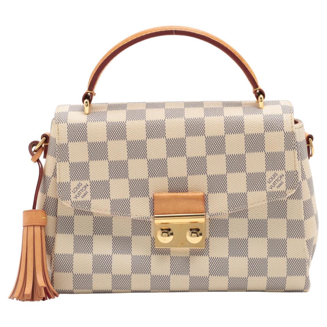 Louis Vuitton Bag Charm Croisette Tassel Brown in Vachetta
