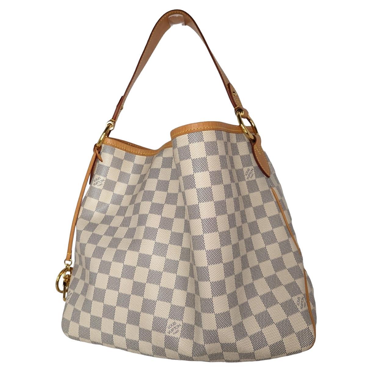 Louis Vuitton Damier Azur Pink Lining - 3 For Sale on 1stDibs