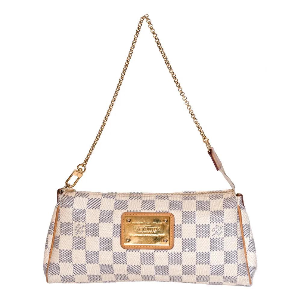 Louis Vuitton Eva Clutch Review, Damier Azur 