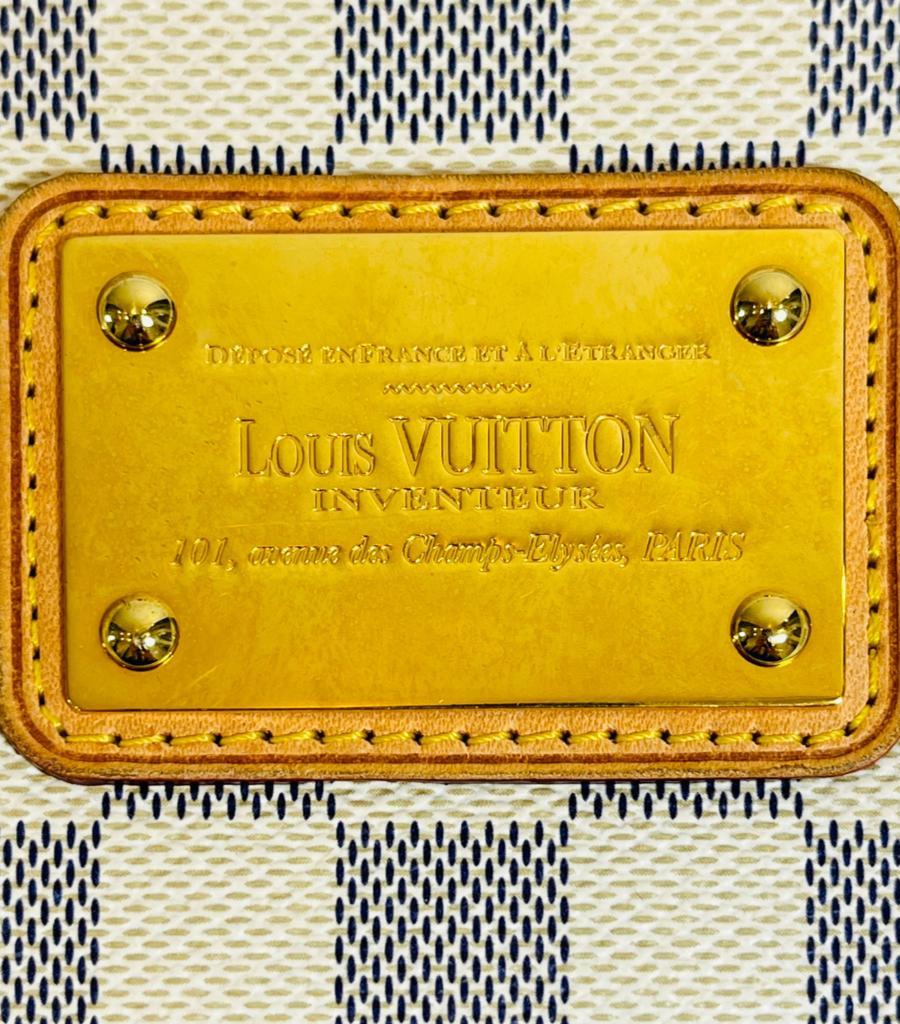 Louis Vuitton Damier Azur Eva Pochette Bag For Sale 2