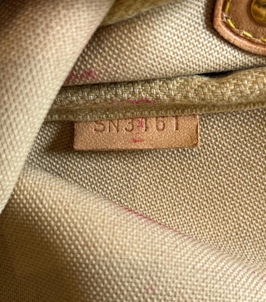 Louis Vuitton Damier Azur Eva Pochette Bag For Sale 4
