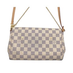 Louis Vuitton Damier Azur Favorite MM Crossbody Bag