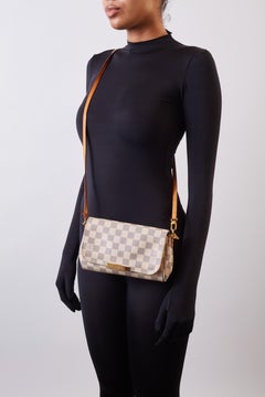Louis Vuitton Damier Azur Favorite PM Shoulder Bag