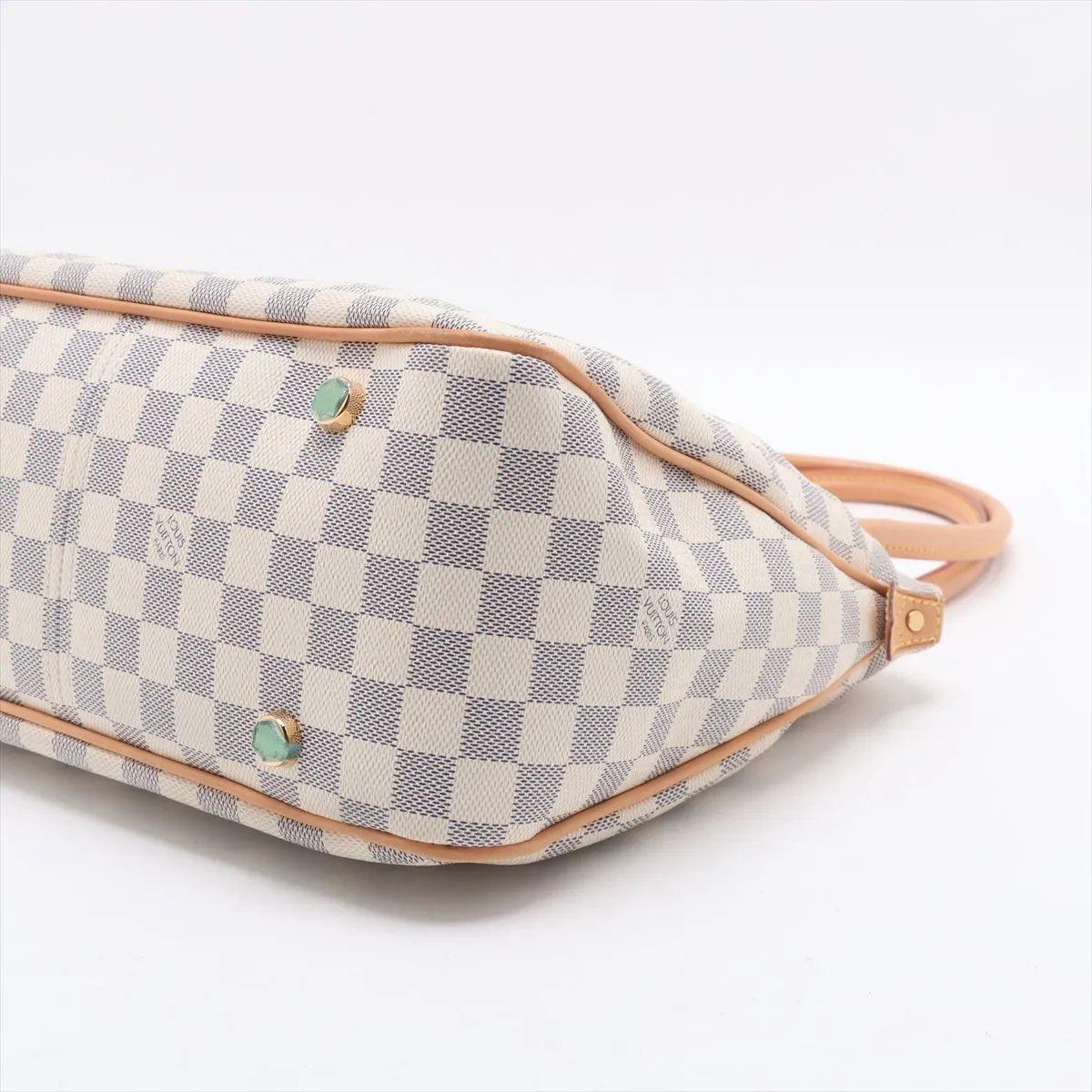 Louis Vuitton Damier Azur Figheri PM In Good Condition For Sale In Humacao, PR