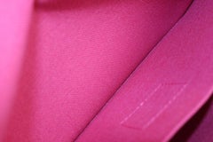 Louis Vuitton Damier Azur Fuchsia Studs Pochette Felicie Crossbody Bag 52lz55s