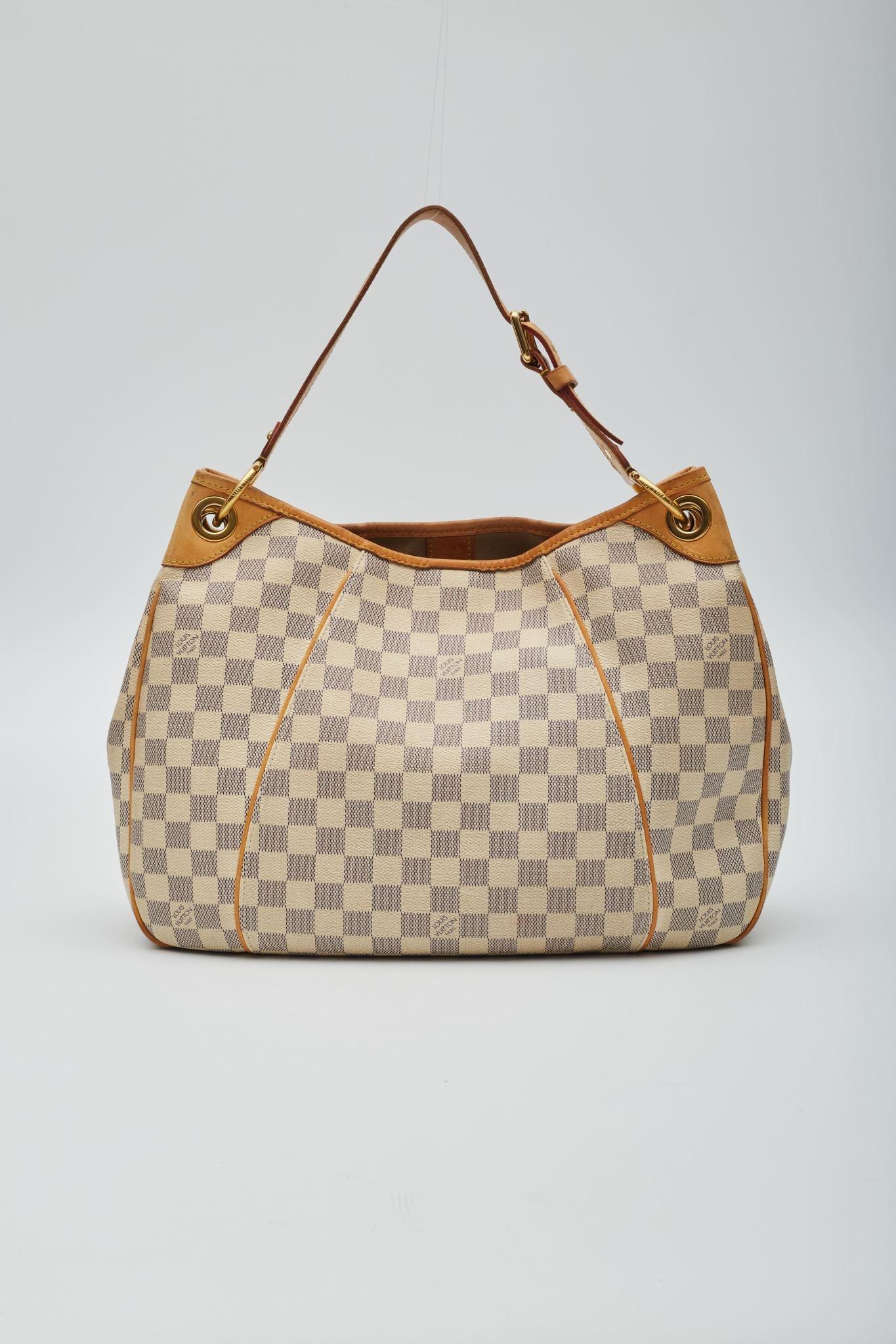 Women's Louis Vuitton Damier Azur Galliera Shoulder Bag