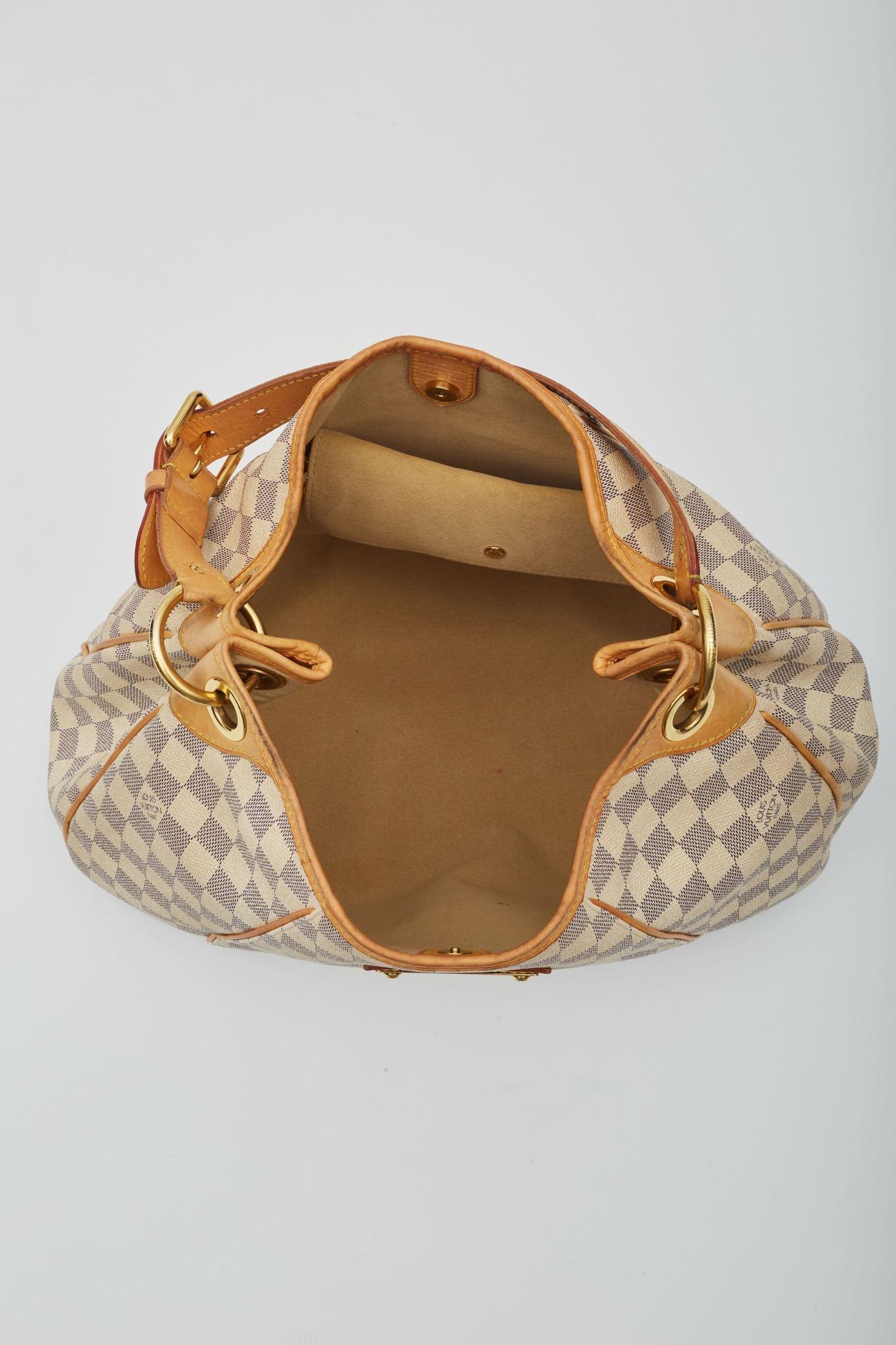 Louis Vuitton Damier Azur Galliera Shoulder Bag 4