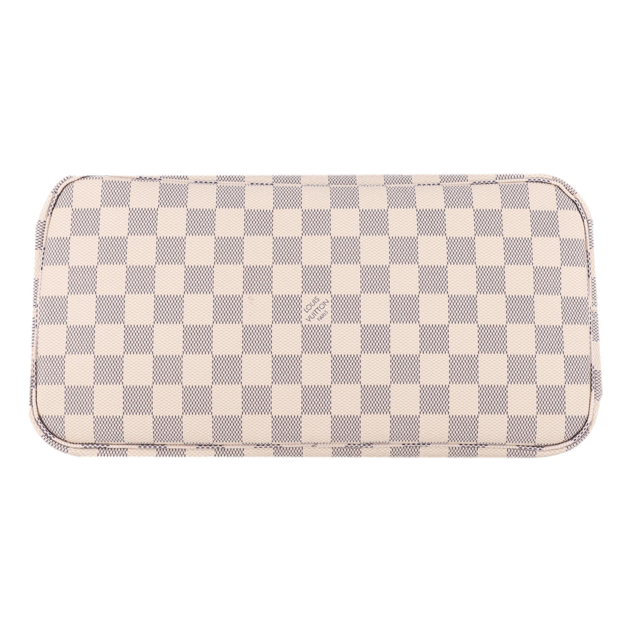 Louis Vuitton Damier Azur GM Neverfull Coated Canvas Tote Bag In condizioni ottime in vendita a London, GB