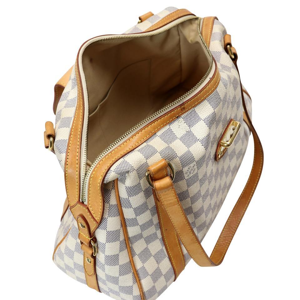 Louis Vuitton Damier Azur GM Stresa Shoulder Handbag LV-B0504P-0002 For Sale 6