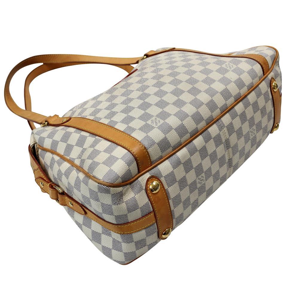 Louis Vuitton Damier Azur GM Stresa Shoulder Handbag LV-B0504P-0002 For Sale 2