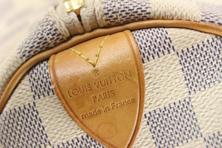 Louis Vuitton Damier Azur Keepall 50 QJB0GJ0SWB048