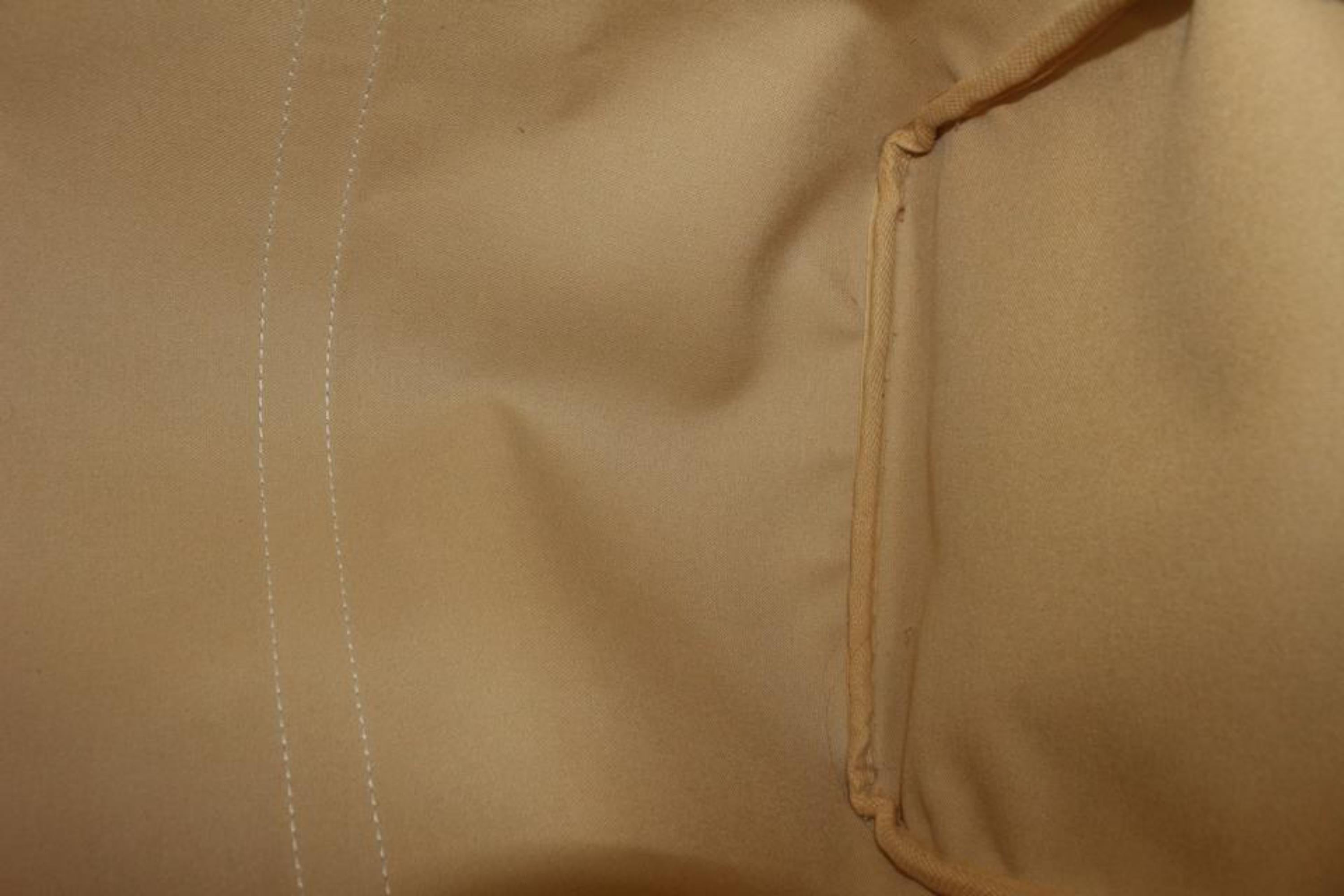 Women's Louis Vuitton Damier Azur Keepall 50 Duffle Bag 38lk824s For Sale