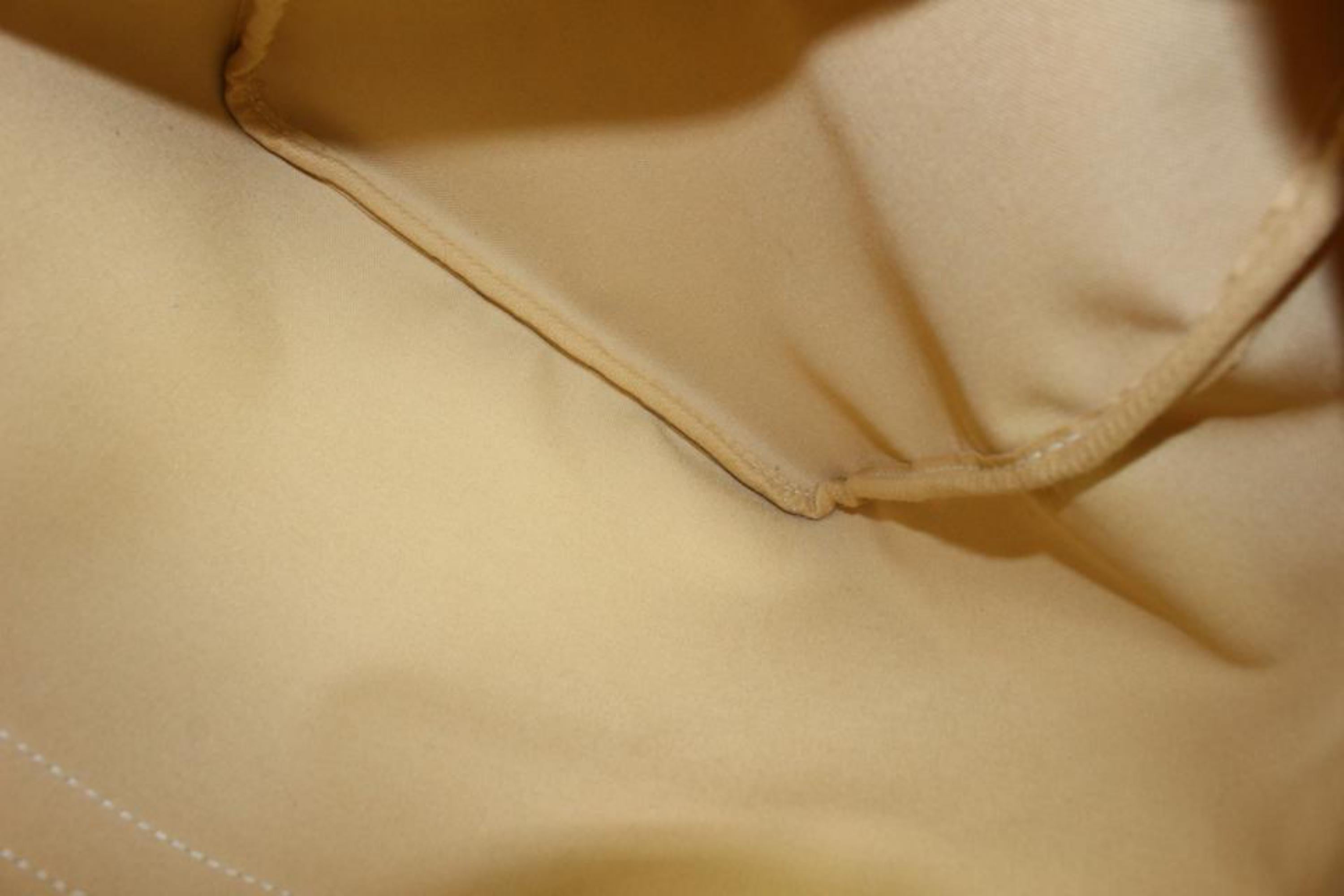 Women's Louis Vuitton Damier Azur Keepall 50 Duffle Bag 48LZ61 For Sale