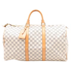 Louis Vuitton Damier Azur Keepall 50