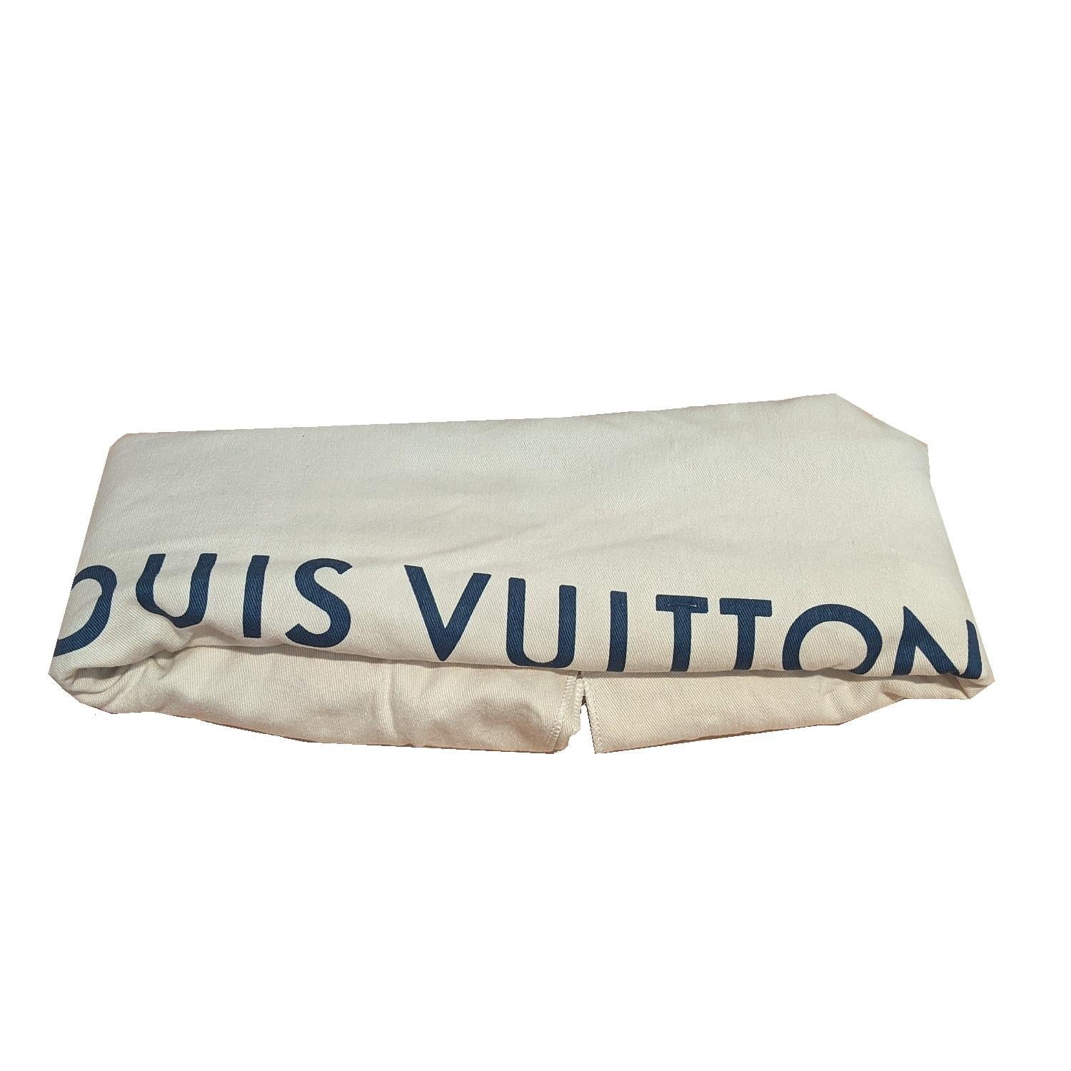 Louis Vuitton Damier Azur Keepall Bandouliere 55 Luggage 4