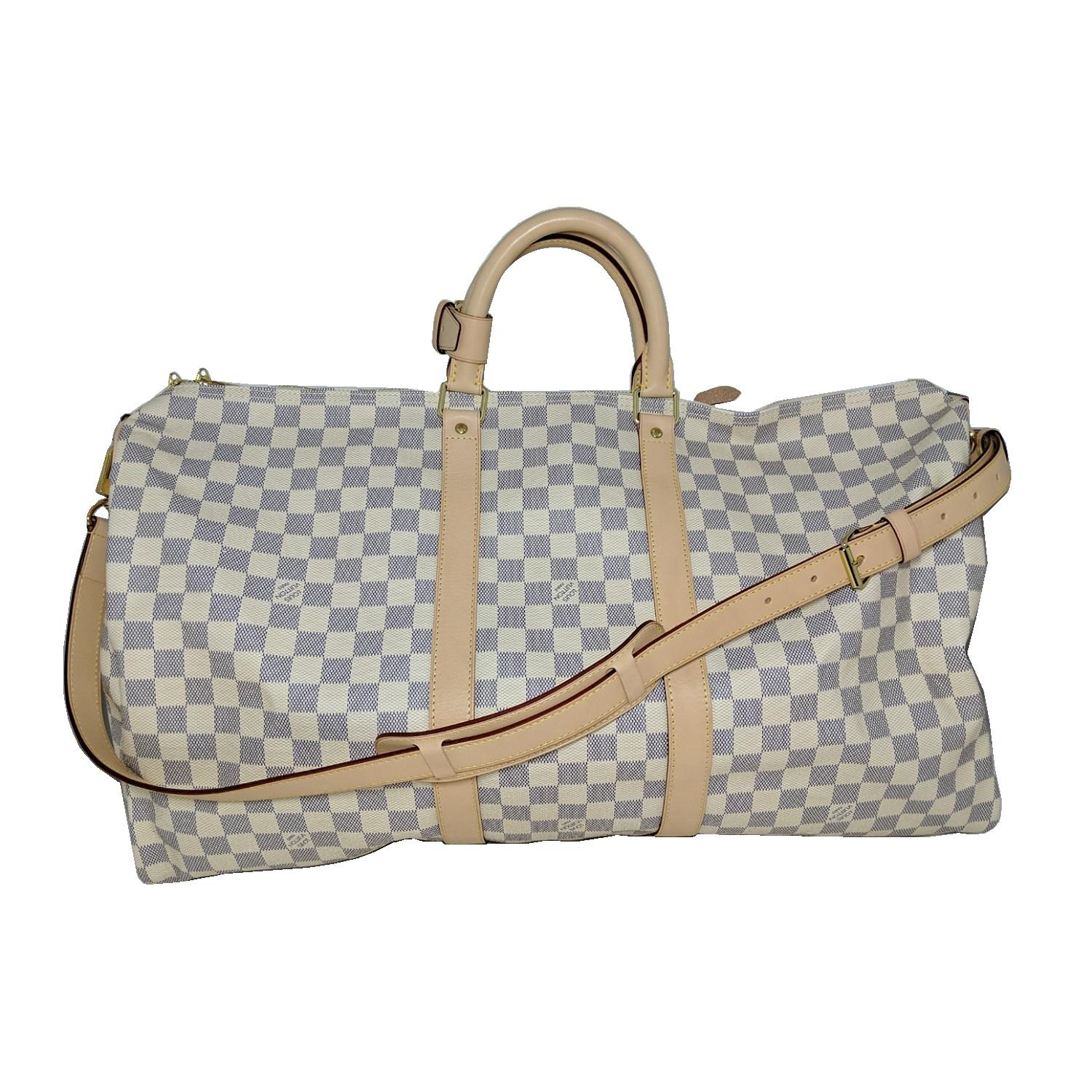 This Keepall Bandoulière 55 comes in the chic canvas of Damier. It has a timeless yet fresh feel that effortlessly captures the spirit of travel. With plenty of room inside, it is practical too. Retail price is $2,100.

Designer: Louis