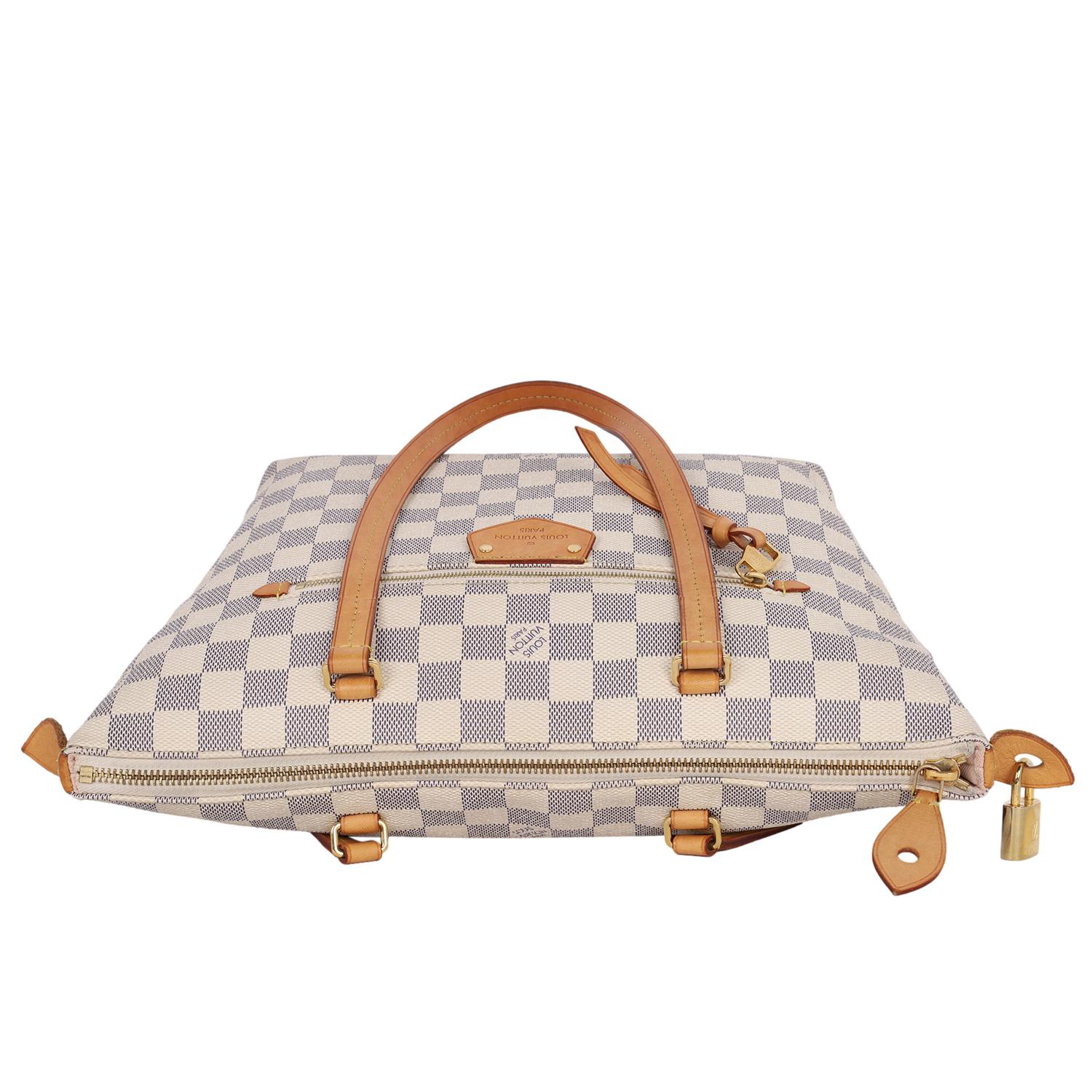 Louis Vuitton Damier Azur Lena PM blanc 7