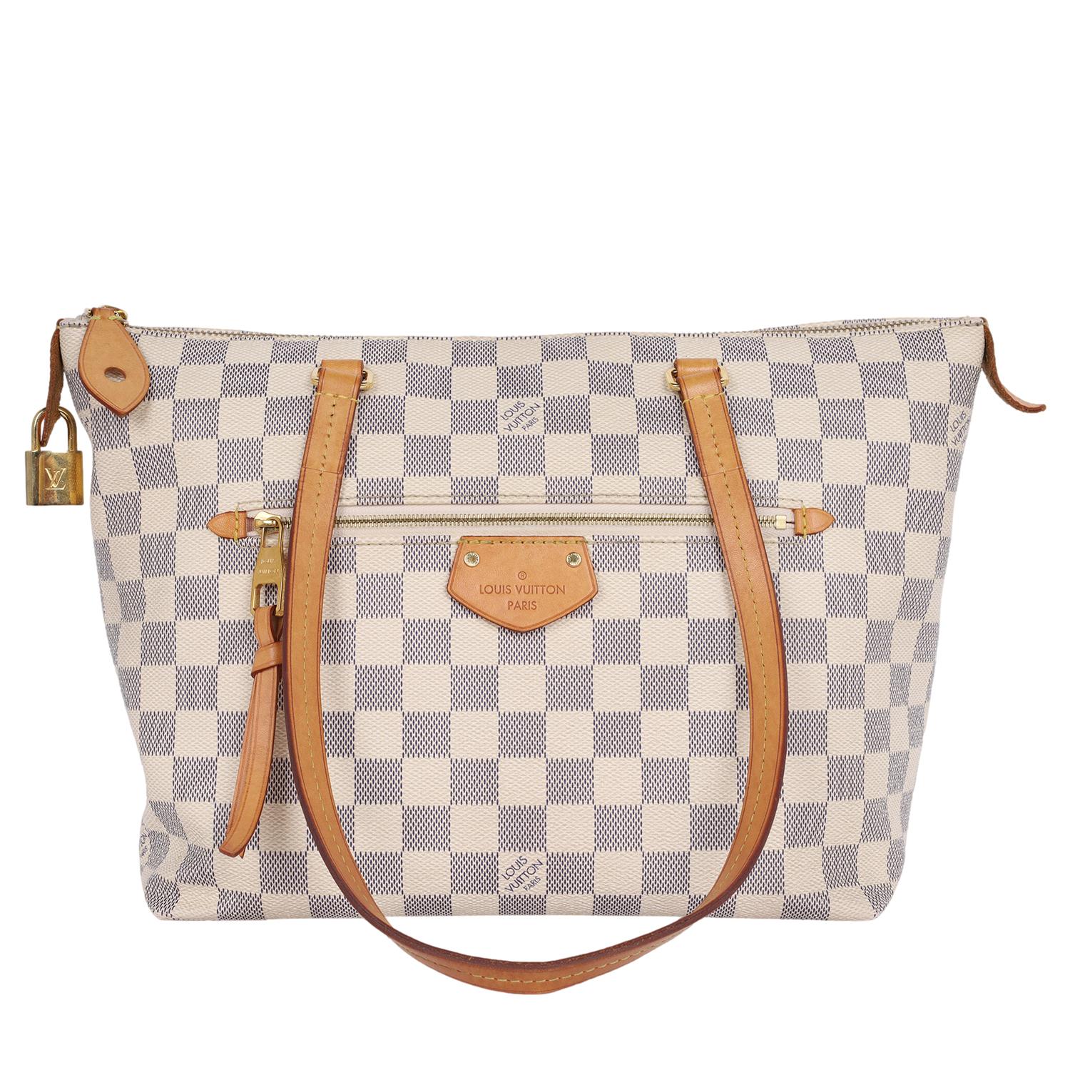  Louis Vuitton Damier Azur Lena PM blanc Pour femmes 