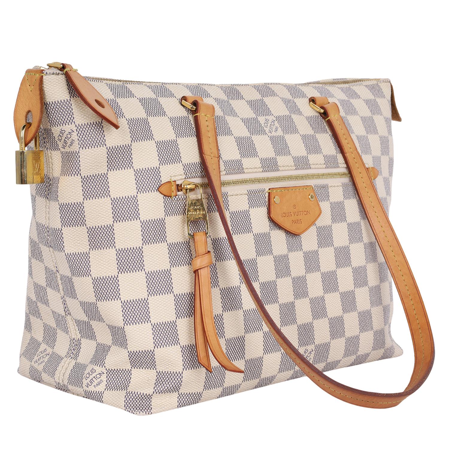 Louis Vuitton Damier Azur Lena PM blanc 1
