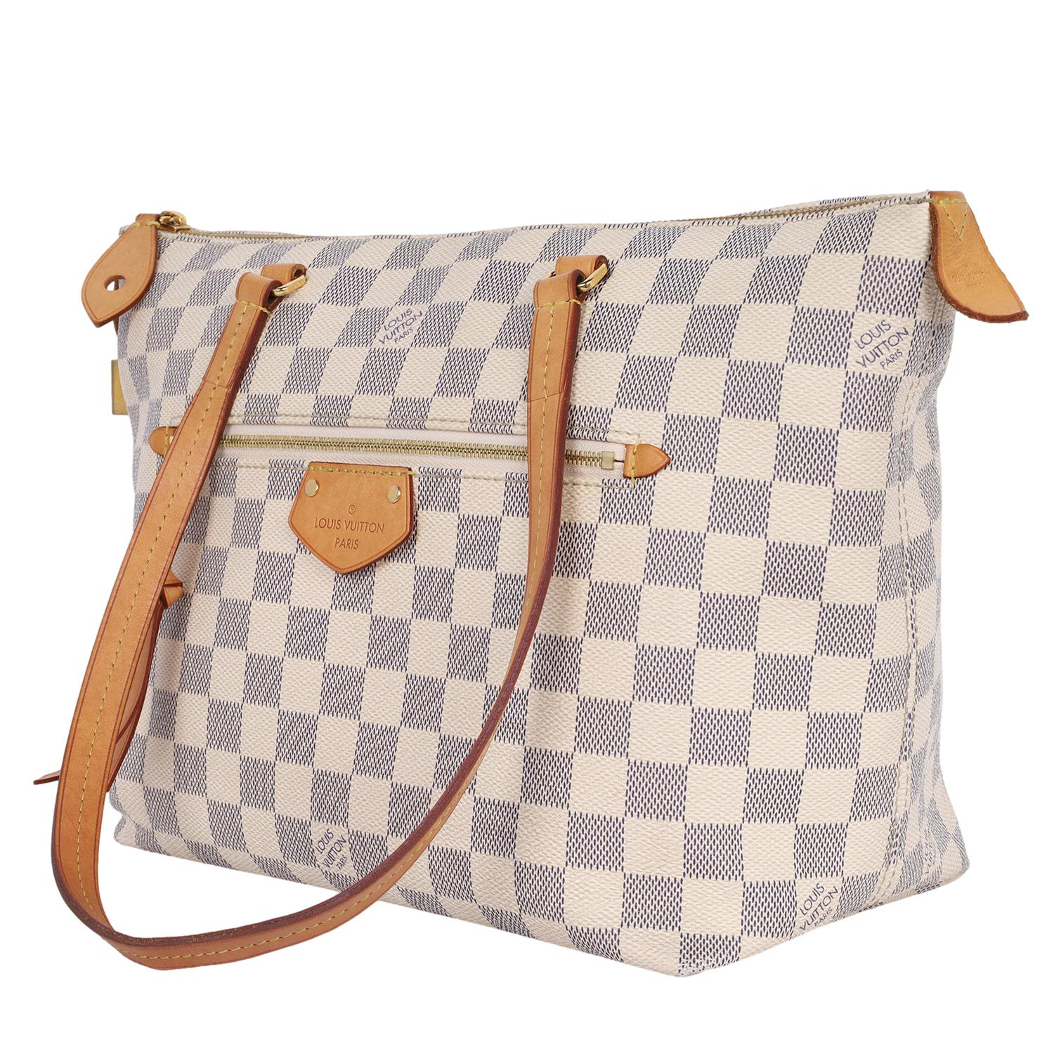 Louis Vuitton Damier Azur Lena PM blanc 2